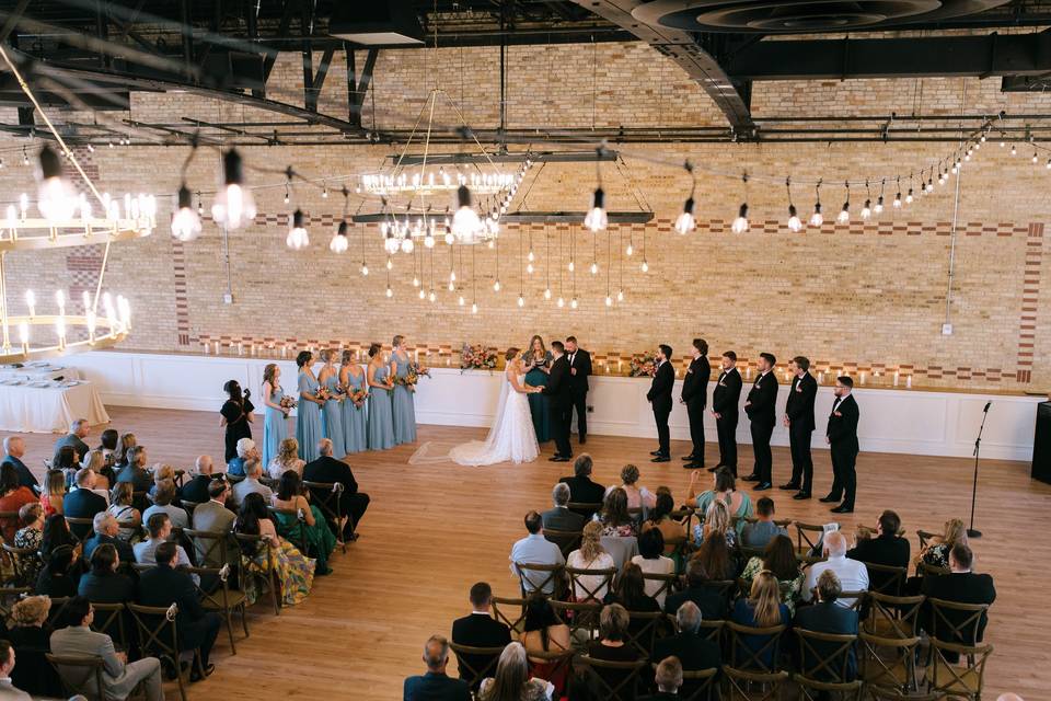 Indoor Ceremony at 10 South