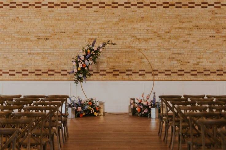 Indoor Ceremony Setup