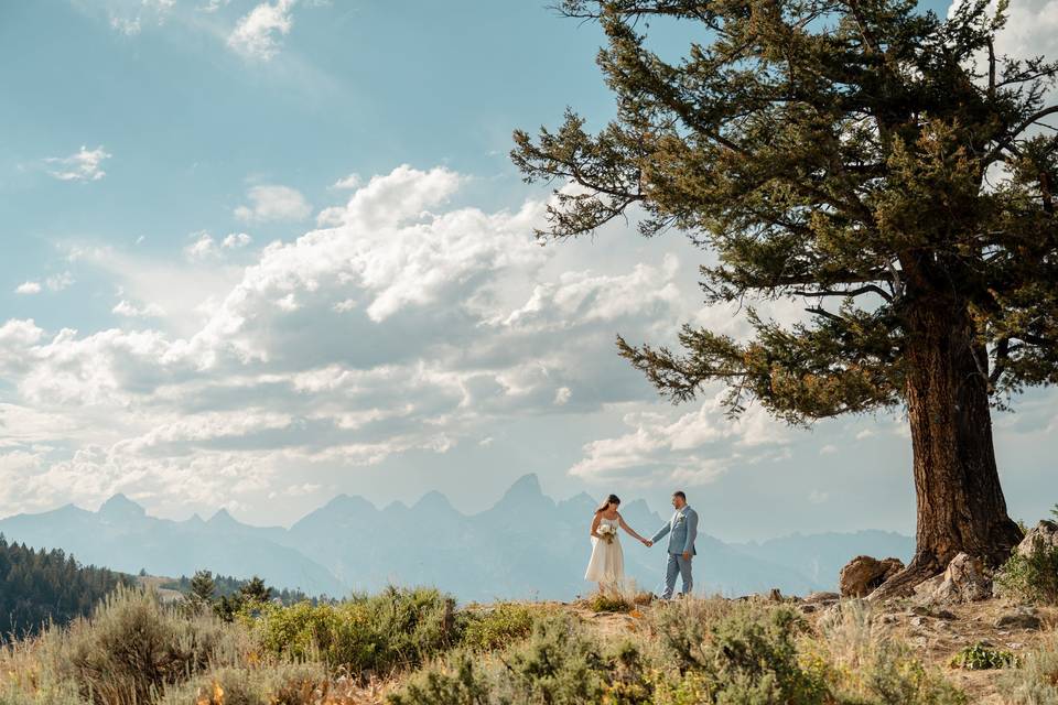 Grand Teton wedding