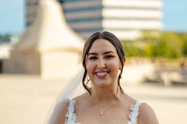 Romantic Bridal Look