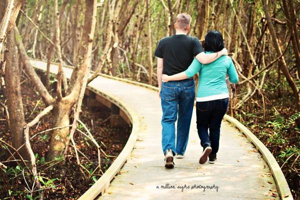 Engagement session in Cape Coral, Florida