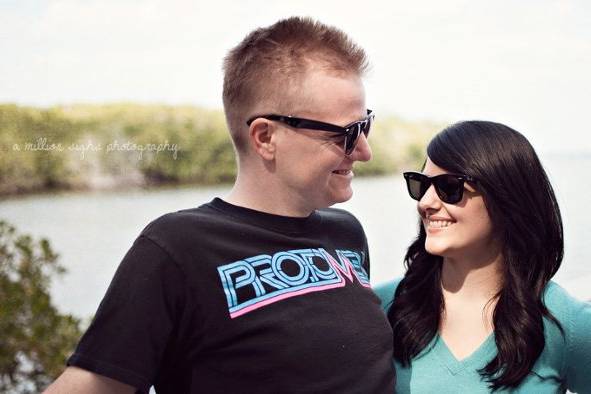 Engagement session in Cape Coral, Florida