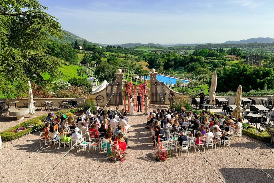 Natural park ceremony