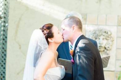 Wedding kiss