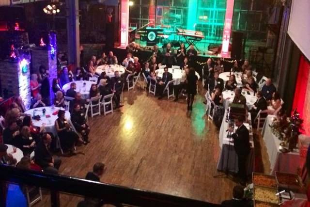 Wedding reception area