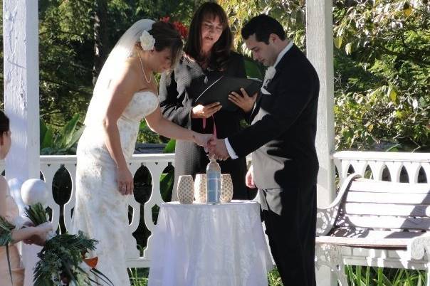 Sand ceremony, Bellevue