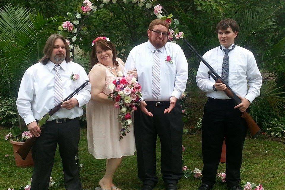 Shotgun wedding!