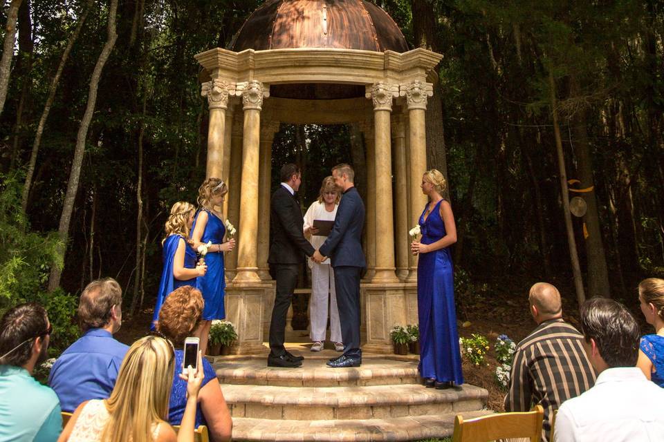 Gazebo wedding