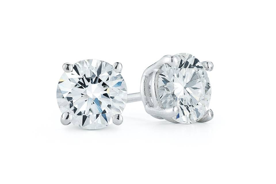 Diamond Stud Earrings