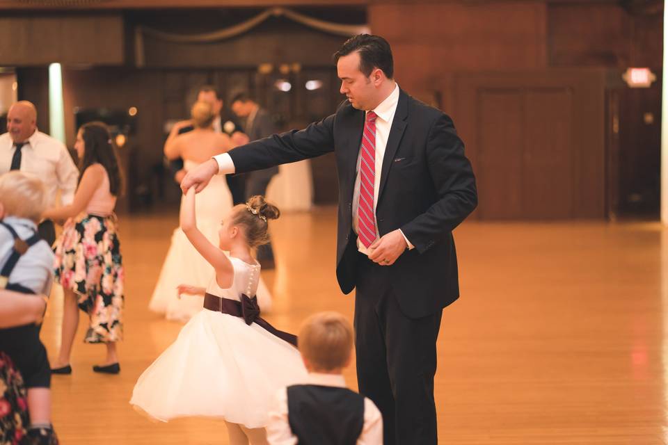 Dancing with the Flower Girl