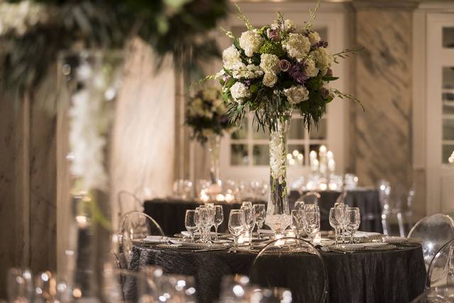 Grand ballroom tablescape