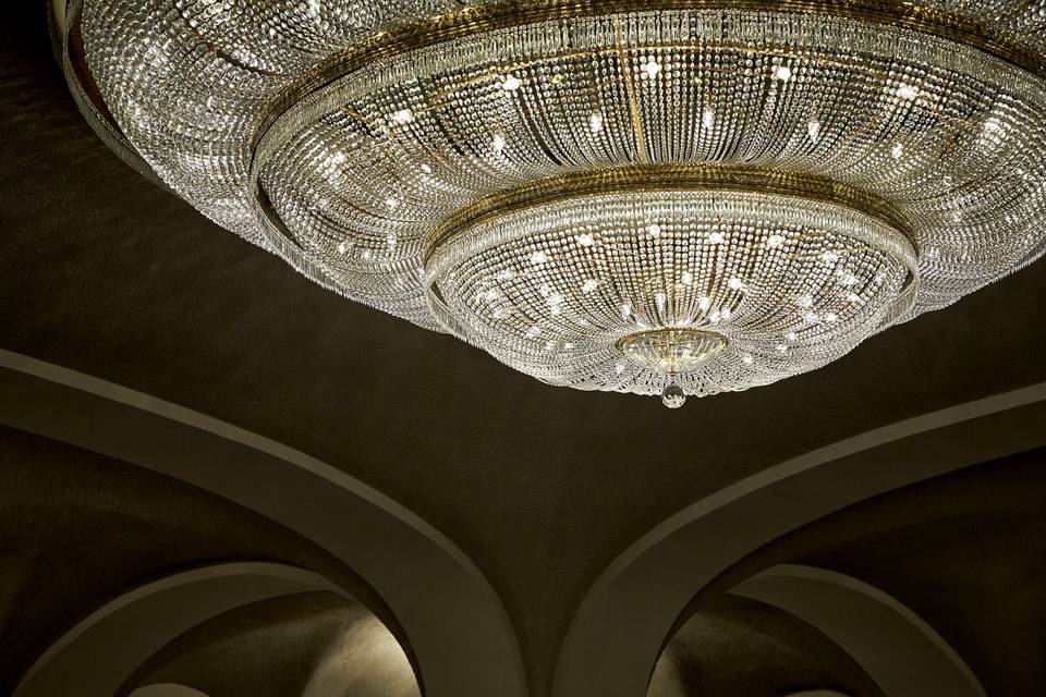 Grand ballroom chandelier