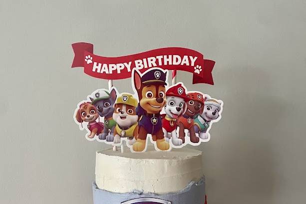 Paw Patrol Birthday Cake