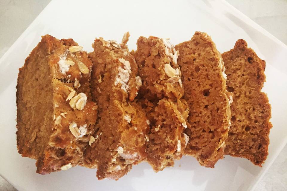 Oatmeal pumpkin bread