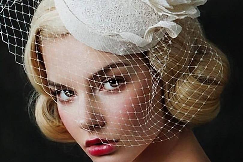 Vintage hat/veil