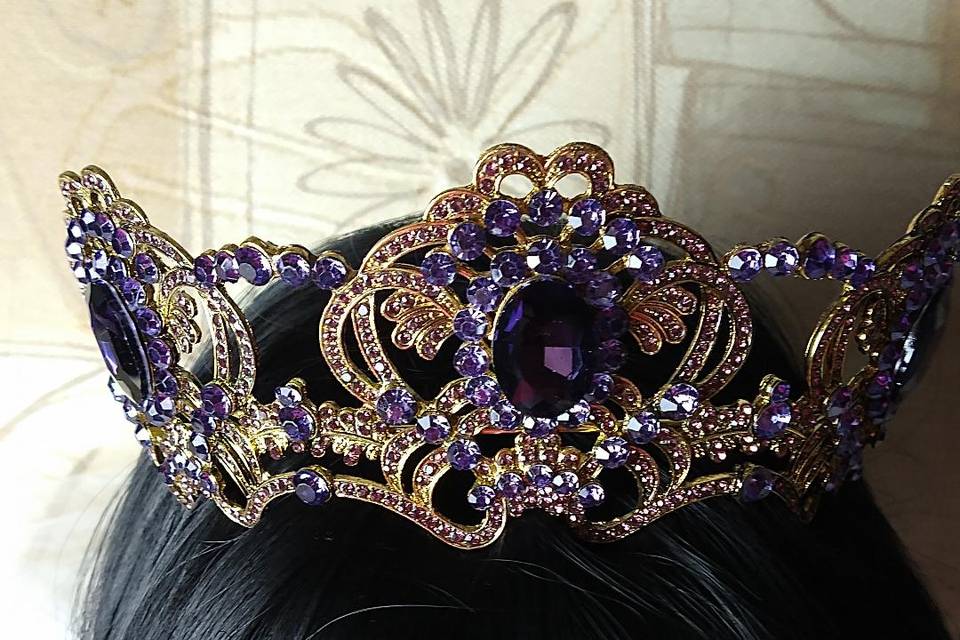 Jeweled Bridal crowns
