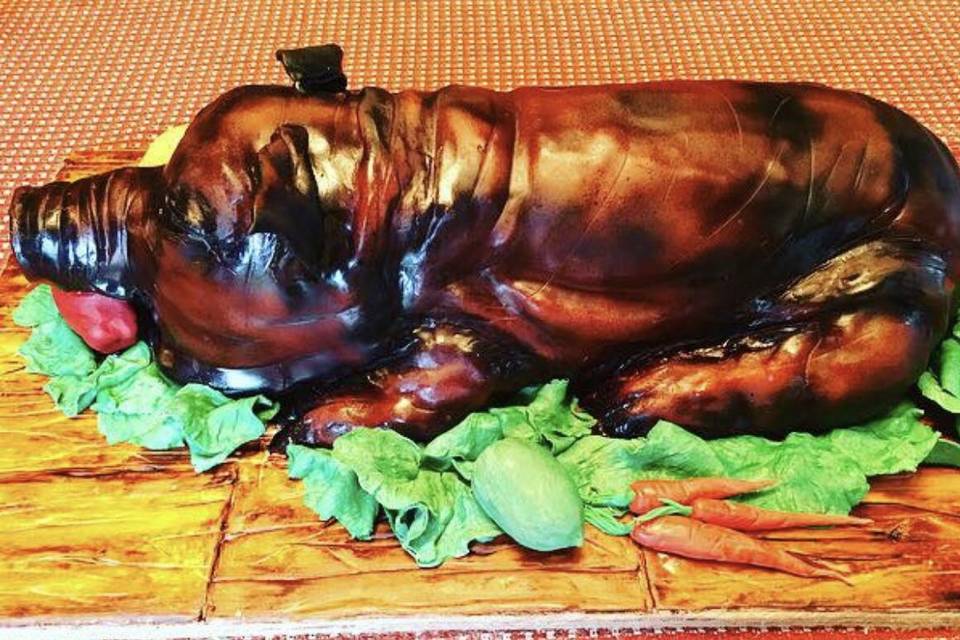 Pig cake