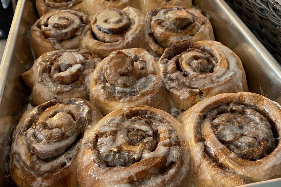 Homemade cinnamon rolls