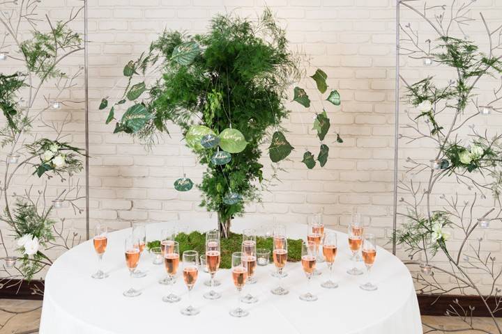 Place card setup