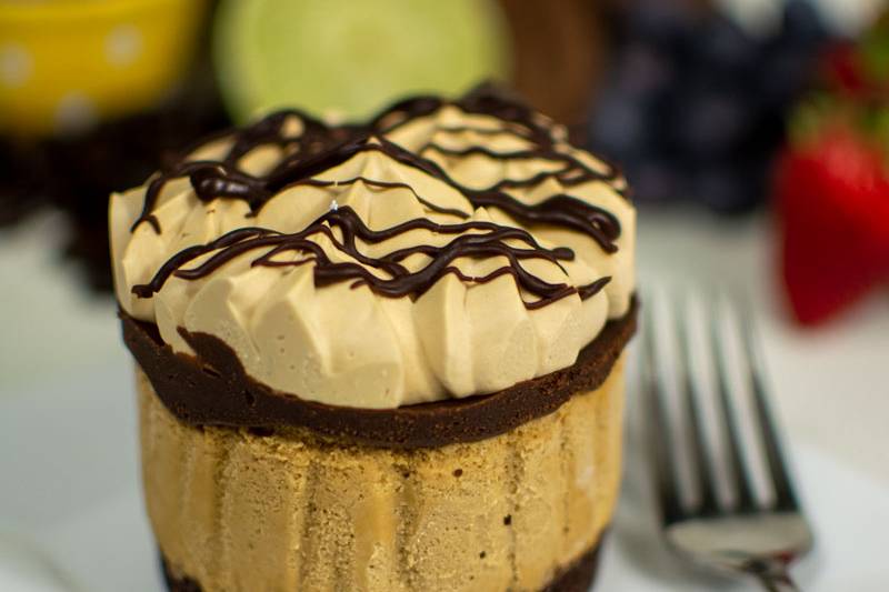 Espresso Fudge Cheesecake