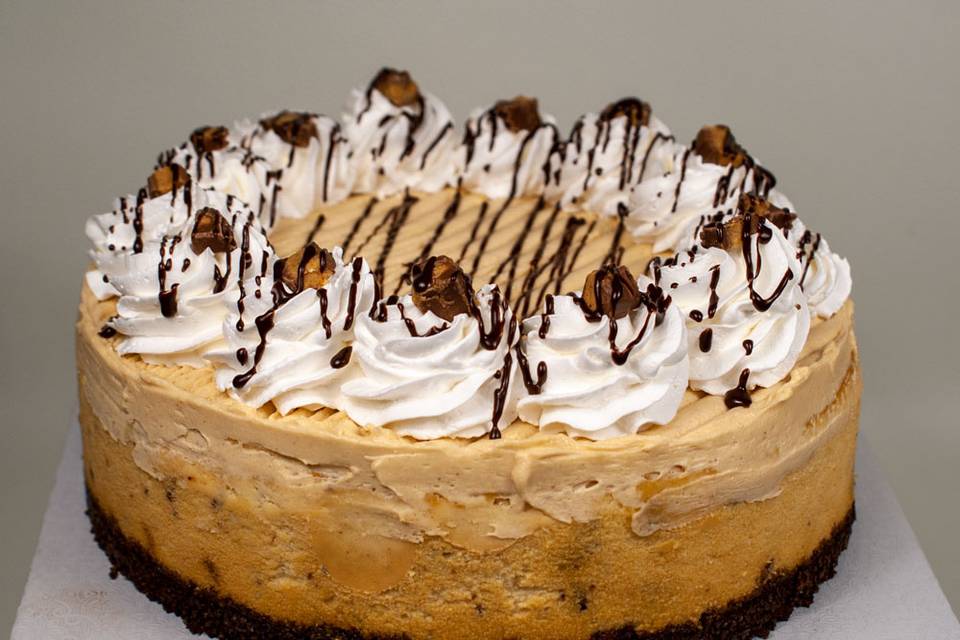PB Cup Cheesecake Party Sized