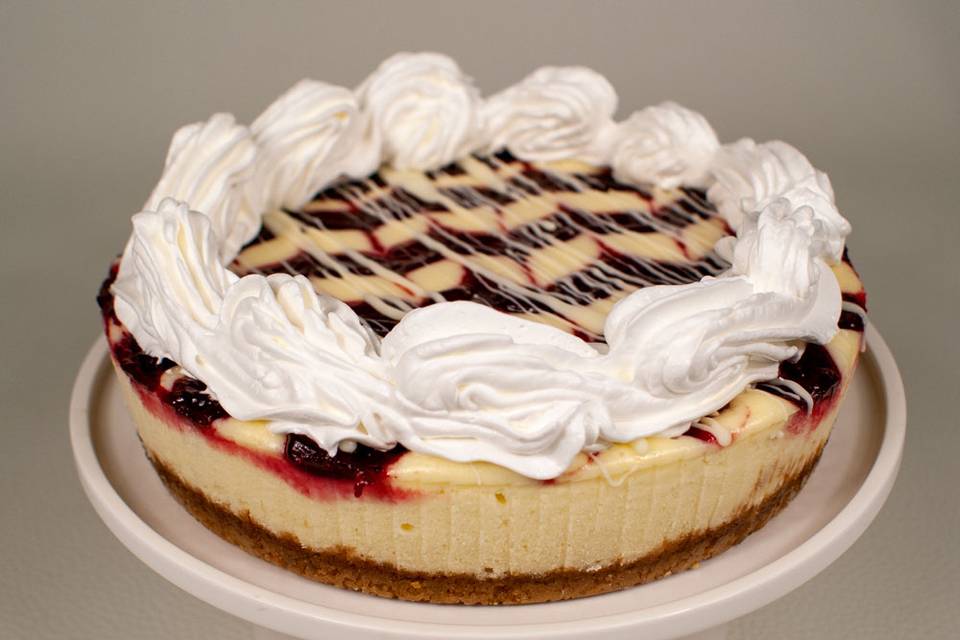 Raspberry cheesecake