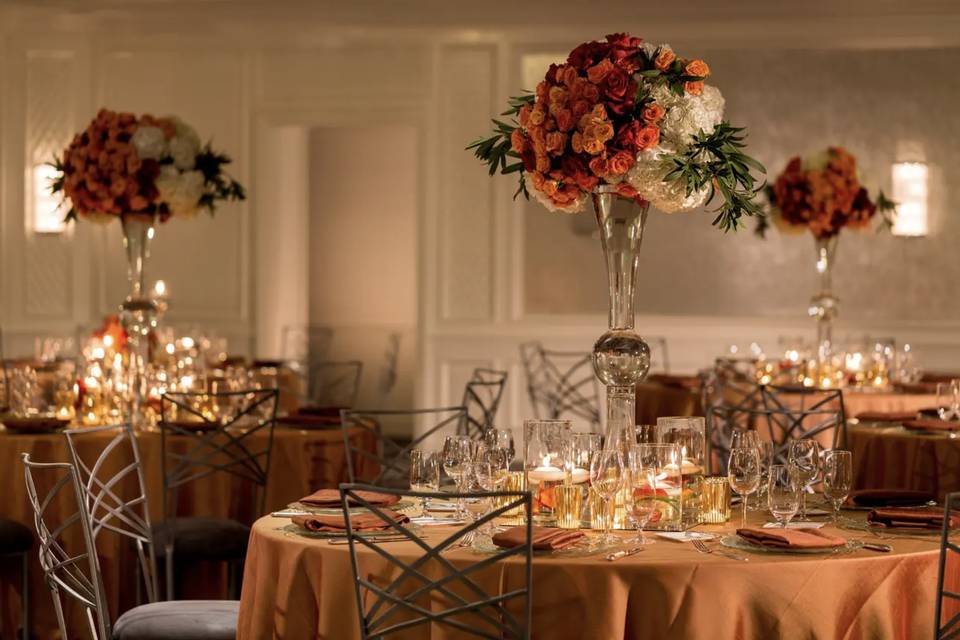 Warm Lighting and Lux Florals