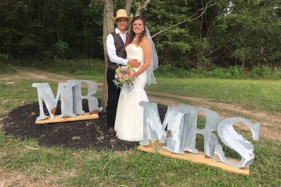 The new Mr and Mrs