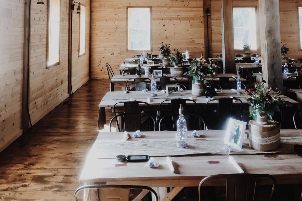 Rustic tables