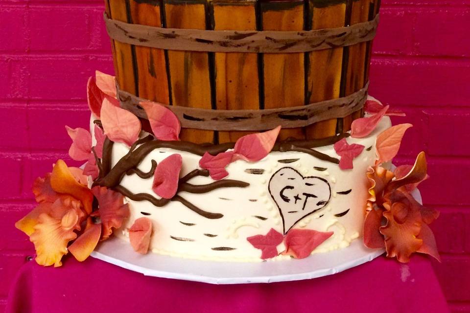 Perfect for fall Wedding Cake