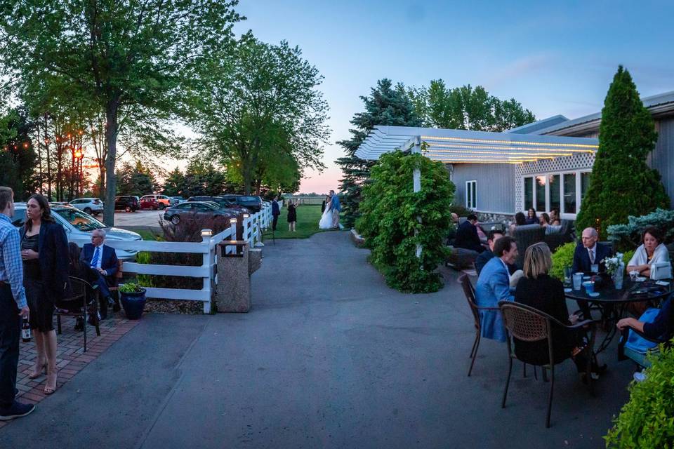 Outdoor Reception Area