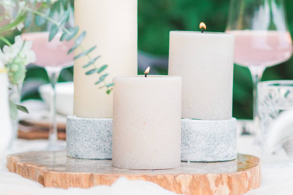 candles for weddings