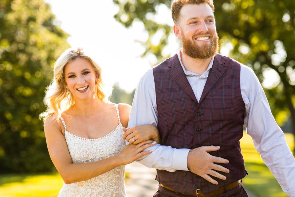 Summer engagement session