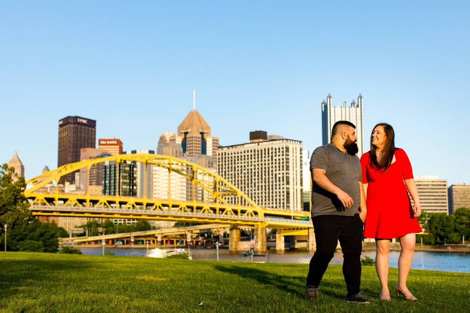 Pittsburgh engagement session