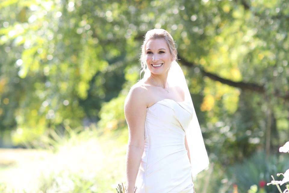 Bride portraiture.