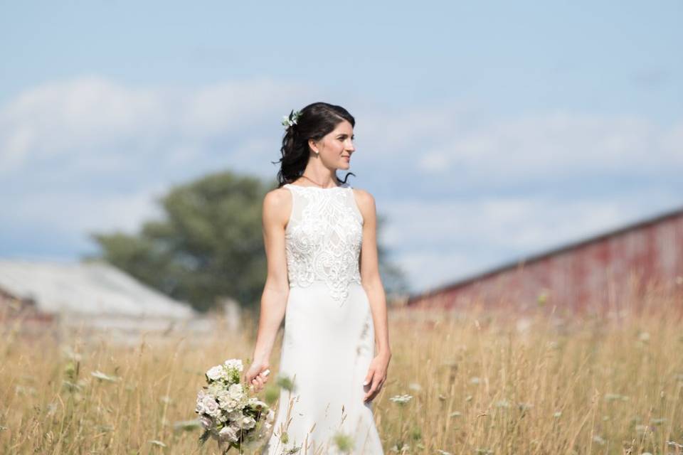 Bride portraiture.
