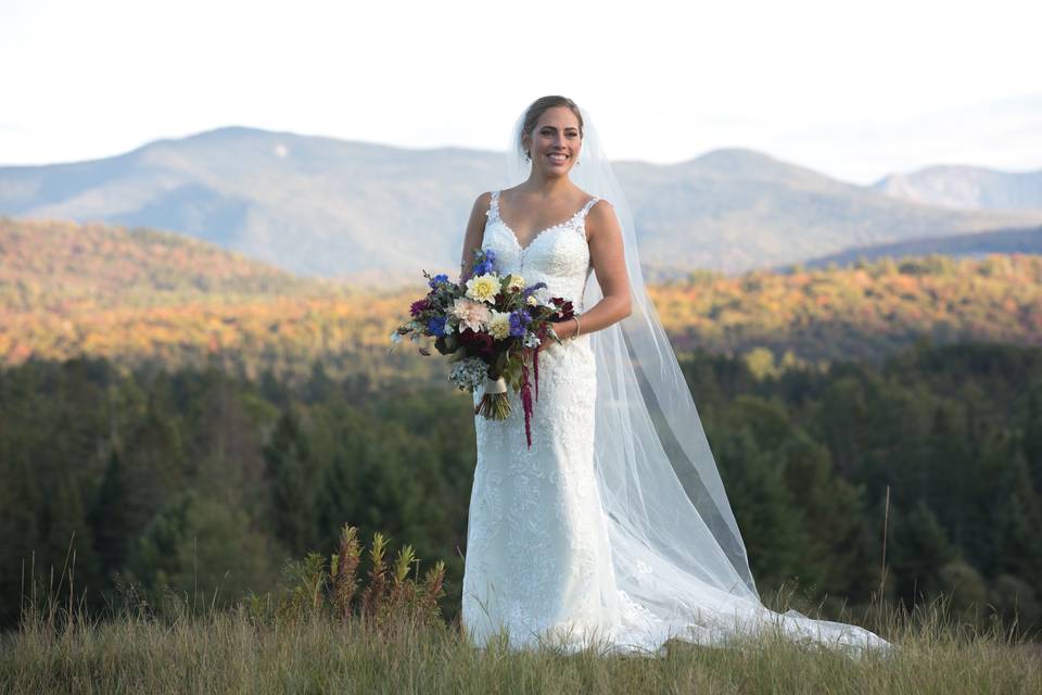 Bride portraiture.