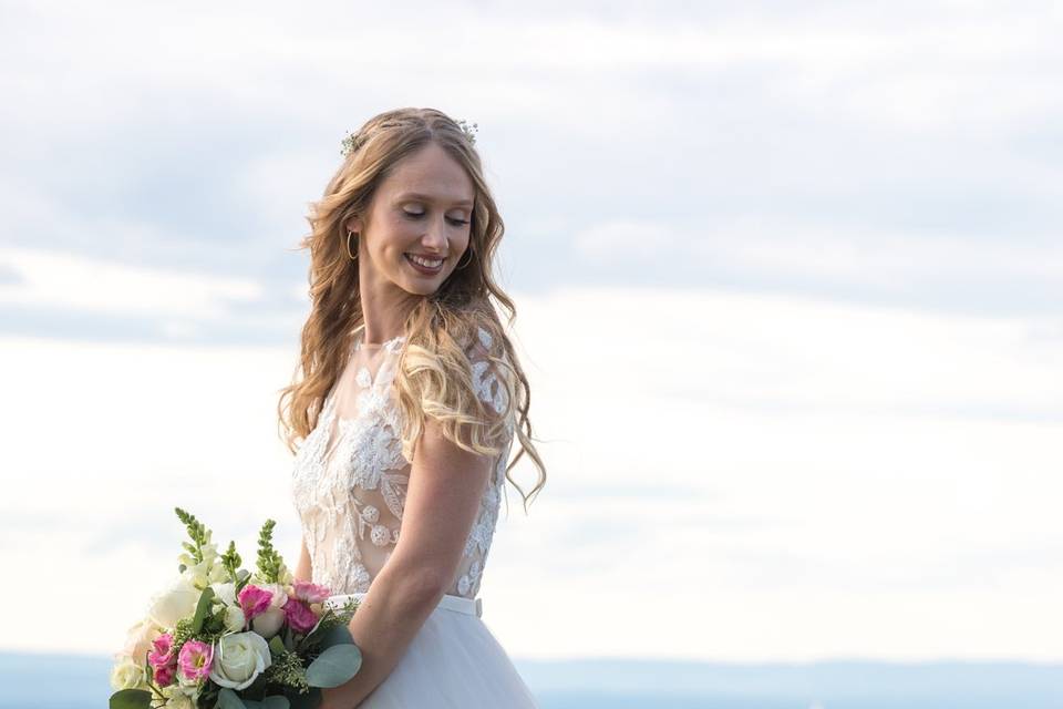 Bride portraiture.