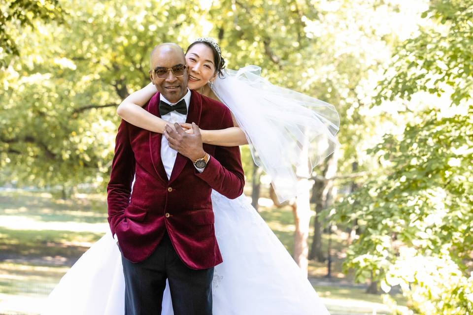 Bride & Groom portraiture.