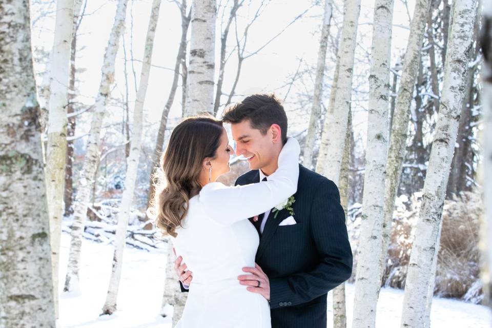 Bride & Groom portraiture.