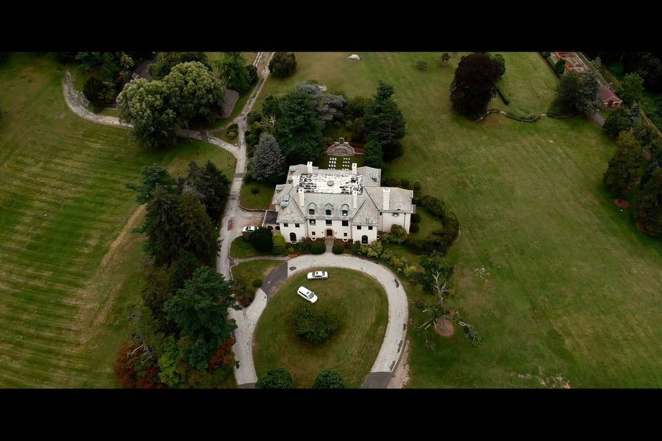 From above (Faduma and Jeffrey's wedding)