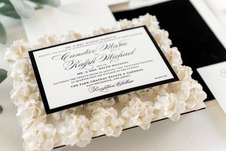 Flower bed invitation