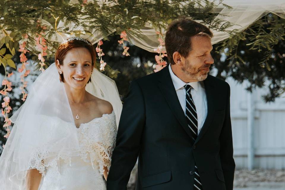 Reading His Vows