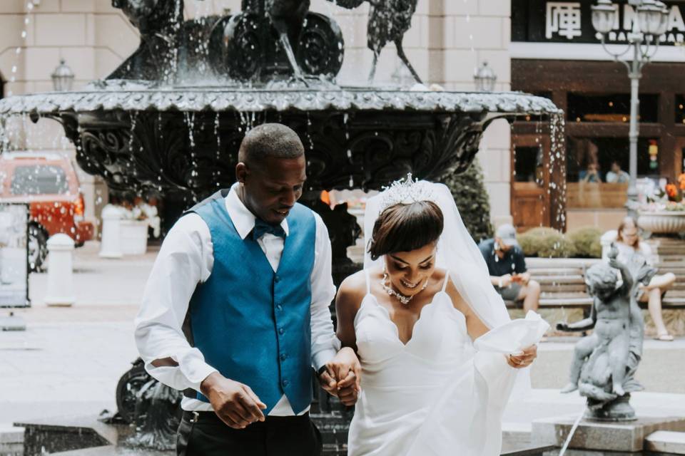 Bridal portrait