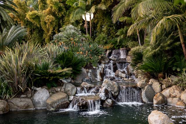 Beverly Mansion Waterfall