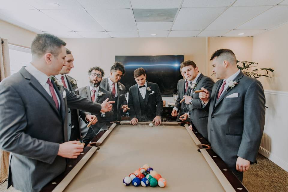 Arbor Terrace Groomsmen