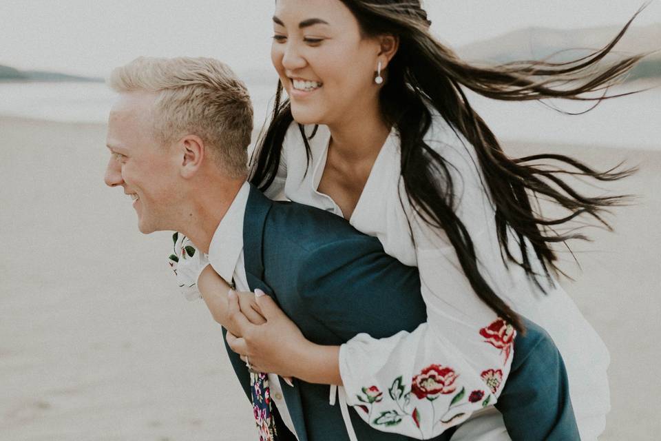 Columbia river elopement