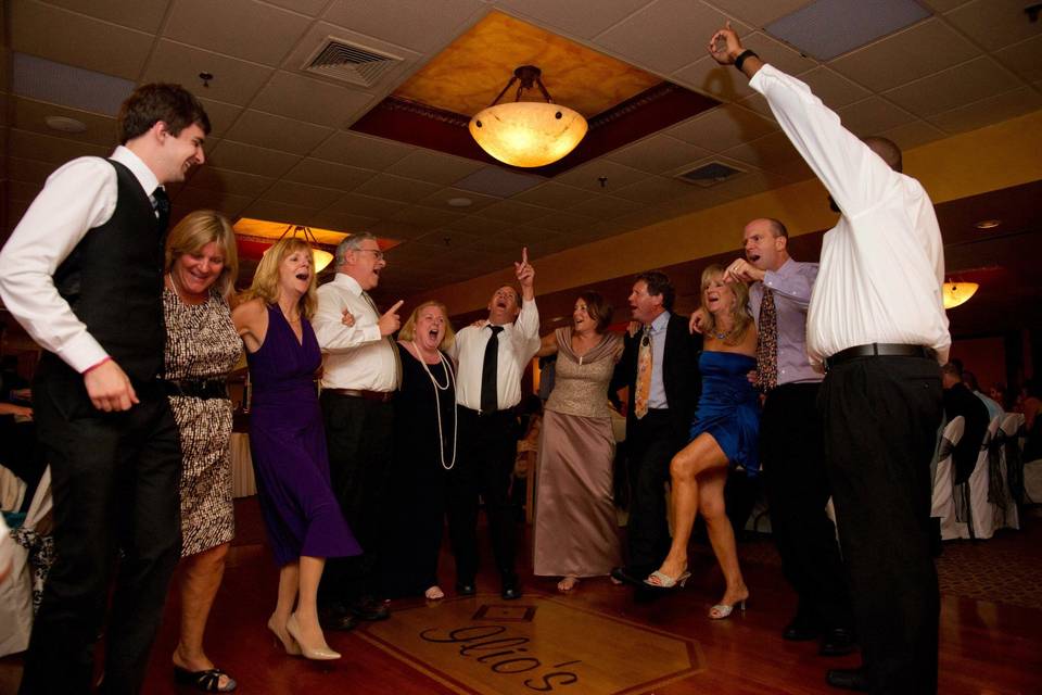 Dance floor at Ilio DiPaolo's