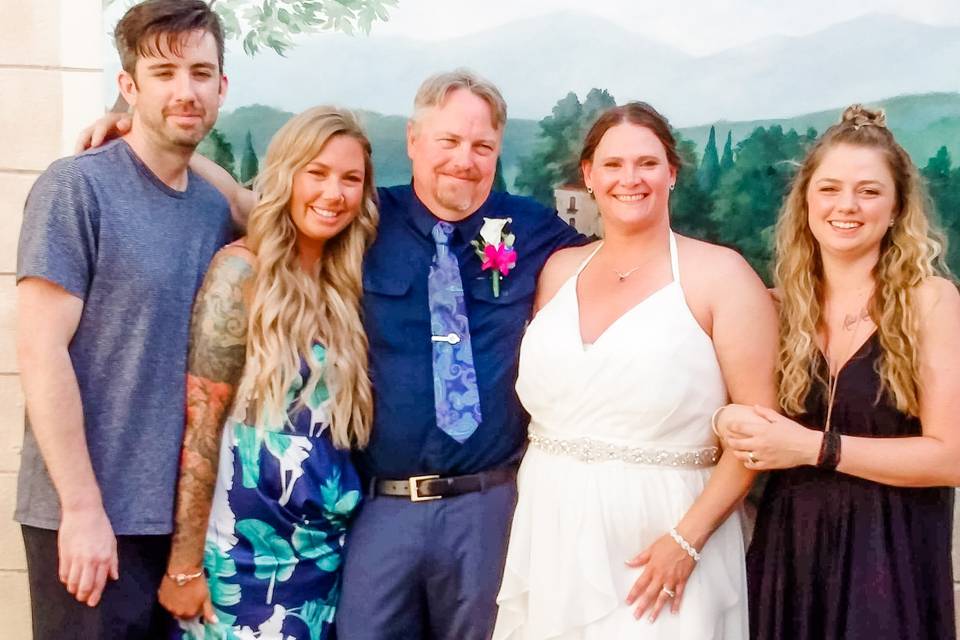 Wedding in the Courtyard