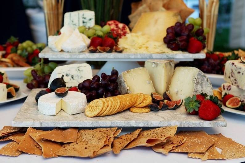 Fruit & Cheese Display